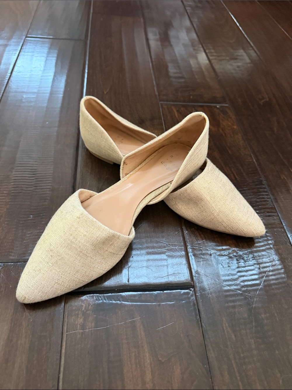 Women’s Pointed A New Day Flats in Beige size 7